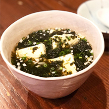 磯海苔豆腐